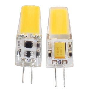 10PCS G4 GY6.35 LED 전구 천연 화이트 4000k 5W ACDC12V AC110V 미니 Cob 스포트라이트 크리스탈 샹들리에