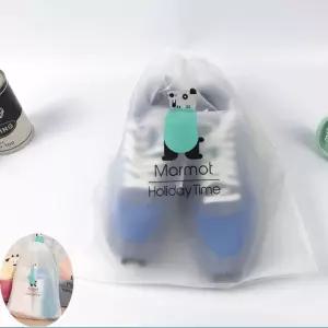 여행용 신발 소품 옷 보관 방수 비닐주머니1P 신발주머니 여행비닐팩