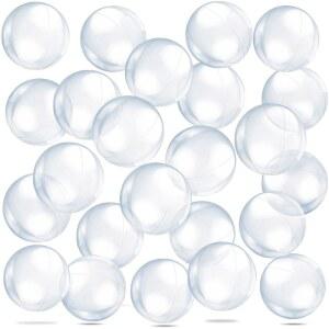 Yinder 24피스 풍선 비치볼 6인치 수영장 바다 파티 장식 버블 오션 여름 장난감 용품 (클래식, 클리어)
