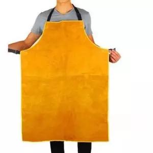 용접용 소가죽 앞치마 내마모성 용접치마 보호 작업용