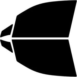 2016-2022 혼다 파일럿용 트루라인 오토모티브 프리컷 오토 윈도우 틴트 - 전면 20 전용 세라믹 키트