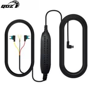 후방카메라배선 QOZ 차량용 35m 벅 라인 미니 USB Type-C 충전기 와이어 키트 대시 캠 24H 주차 모니터링 D