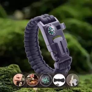 캠핑 야외 파라코드 다기능 아웃도어 팔찌 로프 생존 (WFK92T6)