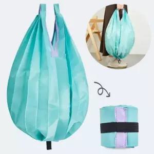 아코디언 에코백 주름 휴대용 장바구니 요술 접이식 (WFK92Y5)