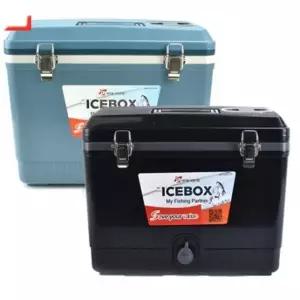 낚시용 어부 여름캠핑 낚시겸용 아이스박스(17L)-검정 (WFK9NYQ)