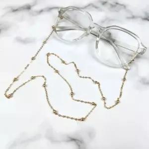 체인 안경 스트랩 목줄 골드 패션 안경줄 (WFK93FN)