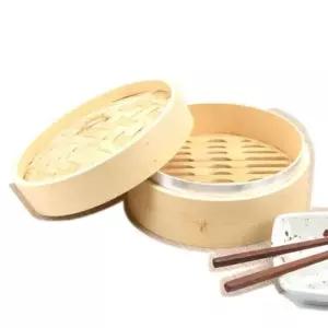 대나무찜기 찜통 찜판 딤섬 대나무 찜기 하부 254 (WFK9O9X)