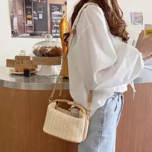 여름 라탄 미니 토트 크로스백 HH-G61 W8DFE9F