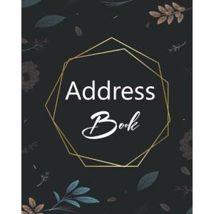 [미국배송] 주소록: 알파벳 탭이 있는 대형 인쇄 주소록 | 전화 이름 주소 전화번호 이메일 및 생일을 추적할 수 정리 노트