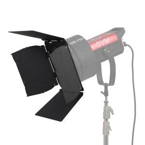 gvm fz60 반도어, f60 프레넬 렌즈용 8잎 pro sd400b, sd500b, sd650b led 비디오 조명 사진 키트 액세서리용 가변 빔 각도 및 반도어