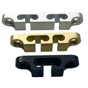 2PCS 2/3/4 스트링 리테이너/일렉트릭 베이스 헤드 리테이너 호환  트리 가이드 알루미늄 매트 크롬/블랙/