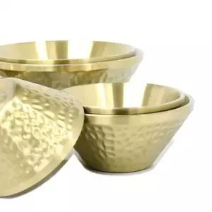 고품질 티타늄 이중스톤볼 304스텐 샐러드 양식 면기 DS-9669 304스텐 (WFK9W67)