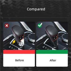 A54P-자동차 기어 변속기 노브 커버  BMW M2 G87 M3 G80 G82 G83 2021-2025 자동차 인테리어 악세사리