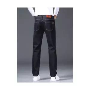 남자 데일리 바지 배기핏 추동 프리미엄 럭셔리 청 스판 솔리드 슬랙스 M스포4