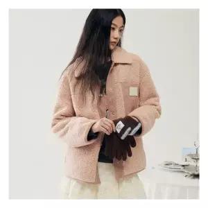 포켓 엠브로이더리 플리스 점퍼 949836