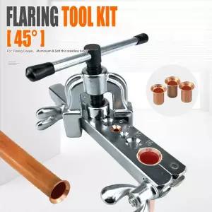 구리 튜브 확장기 및 기타 파이프 리밍에 사용되는 45도 플레어 도구 키트