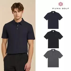 푸마골프 B 25SS 여름 카라 반팔티셔츠 남성 3컬러 택1 367430