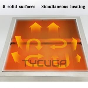 카모식 초콜릿 녹이는 기계 1/2/4 실린더 열풍 순환 시스템 상업용 워머 포트 우유/크림