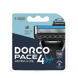 도루코 면도날 페이스4 스타일 면도기날 4중 4개입