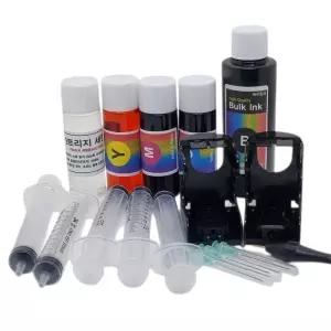 캐논 PG-64 CL-74 XL 호환 블랙+칼라 잉크 충전세트 (세정액 포함)