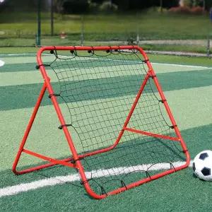 풋살축구리턴볼매트 네트 축구 장비 훈련 휴대용