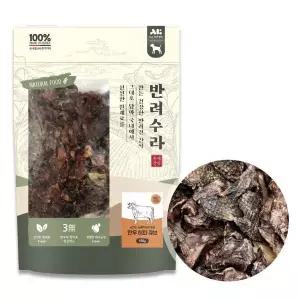 [에이치플러스몰]반려수라 강아지 수제간식 애견 디저트 소간져키