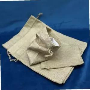 ksr 마대 자루 주머니-화분 소품 커버 16x23cm