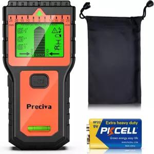 스터드 파인더 프레시바 벽 스캐너-8 in 1 다기능 검출기 목재 금속 및 AC 와이어 검출을 위한 6가지 모드