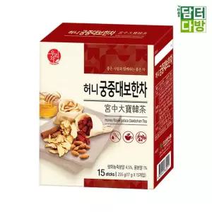 송원 허니궁중대보한차 15스틱전통 국산 전통 쌍화 수제화 화수제 한방티 전통찻집 선물용