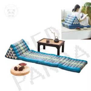태국 삼각 등받이 대형 쿠션 타이 독서 침실 메모리폼 인테리어 허리 베개 접이식 레드판다몰 바닥 매트 휴