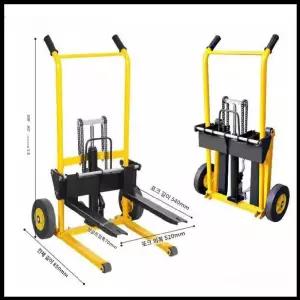 유압식리프트 리프트 지게차 스태커 운반 직선바퀴