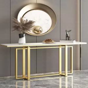 콘솔 화장품 정리대 유니크 스틸제 진열대 80x35x80