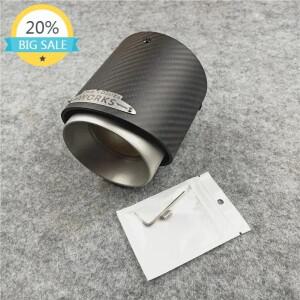 미니 쿠퍼 F54 F55 F56 F57 R60 R61 F60 R55 R56 R57 R58 R59 S JCW 카본 배기 팁 파이프 자동차 악세사리