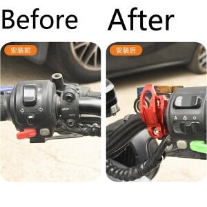 혼다 XL750 Transalp XL 2023 바이크 오토바이 악세사리 핸들 바 헬멧 후크 수하물 가방 홀더 걸이