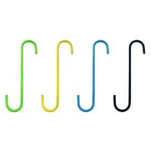 1/4Pc 자동차 S 모양 캘리퍼스 후크 브레이크 행거 세트 디스크 서스펜션 서비스 수리 도구