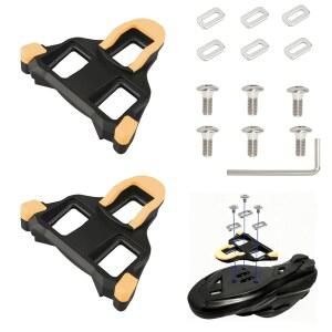 [미국배송] 시마노 SPD-SL 페달 RS550 105 울테그라 듀라-에이스 티아그라 야외 도로 자전거 교육과 호환되는 신발용 아포홈 SPD SL 클리츠