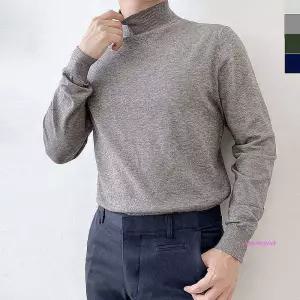 남자 빅사이즈 반목 캐시미어 니트 기본fgh922
