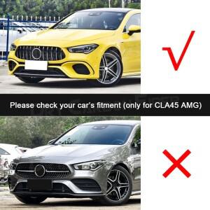 메르세데스 벤츠 W118 CLA45 AMG 2020+호환  드라이 카본 프론트 전면 범퍼 에어 벤트 안개등 커버  핀 스