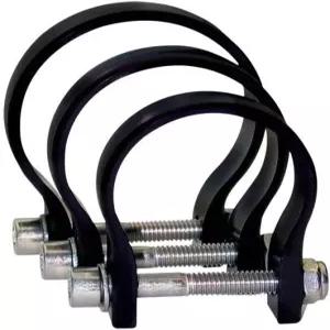 호환 Axia Alloys 1인치 케이지 스트랩 클램프 블랙