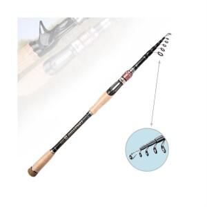 카본 낚시대 휴대용 초경량 루어대 바다 민물 겸용 릴낚시대