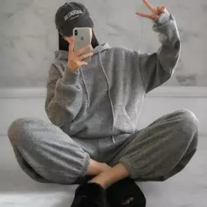 여성 트랙수트 FW 츄리링바지 보온 후디티 세트