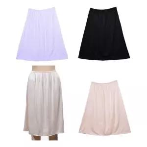 쿨 인견 3컬러 무지 베이직 데일리 여성 롱속치마 y존 이너 시원한스타일 속옷