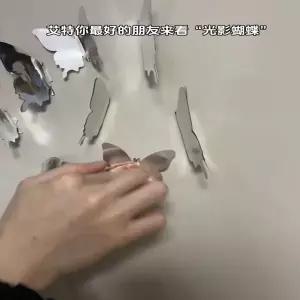 감성 인테리어 액자 빈티지 화분 디자인 꽃병 포인터 빛과 그림자가 있는 3D PET 벽 스티커는 집 침실 거실