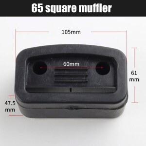 벨트형 공기압축기 사각 머플러 에어 필터