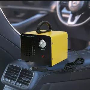 자동차 실내 탈취 소독 공기정화 발생기 블랙 차량 실내소독