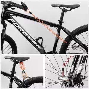 자전거 도난 방지 브레이크 안장 자물쇠 와이어 Qzw2+6DHV