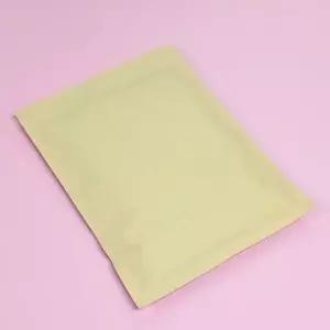 소형 크라프트 종이 봉투 포장용 지퍼백 소분 전용 납작 S (WFKAX3U)