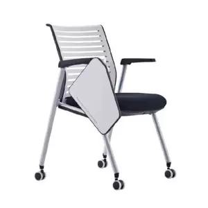 바퀴 책걸상 책상 강의실 수강용 의자 테이블 접이식