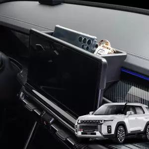 토레스 튜닝 순정형 거치대 네비게이션 후면 포켓 SIw5+1wNO