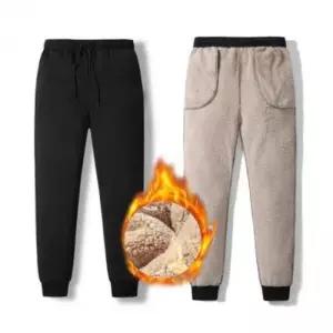 두툼 방한 조거팬츠 트레이닝 겨울 밴딩 기능성